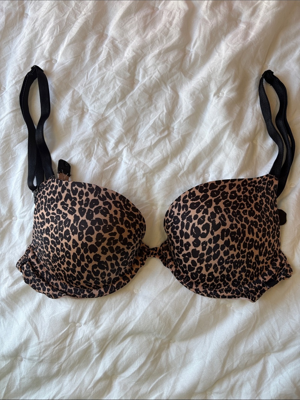 Victoria's Secret Leopard Print Push-up Bra
